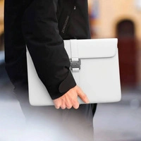 Pokrowiec na laptopa 13" Db Bags The Proper 2.0 elegancki skóra PU biały