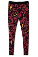 Legginsy dziewczęce Desigual Clementina czarne z nadrukiem r. 134