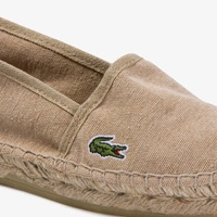 Buty męskie Lacoste Moleon 120 espadryle płócienne beżowe r. 42