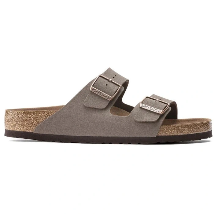Klapki damskie Birkenstock Arizona BS birko-flor vegan mocca r. 41