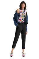 Body damski Desigual x M. Christian Lacroix Niza prążkowy wzorzysty r. XL
