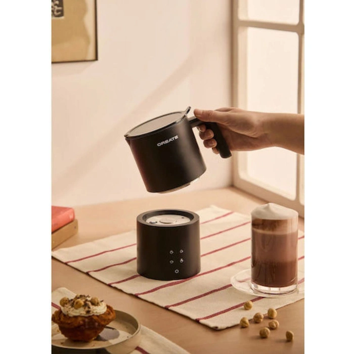 Spieniacz i podgrzewacz do mleka Milk Frother Studio Pro 4w1 elektryczny czarny