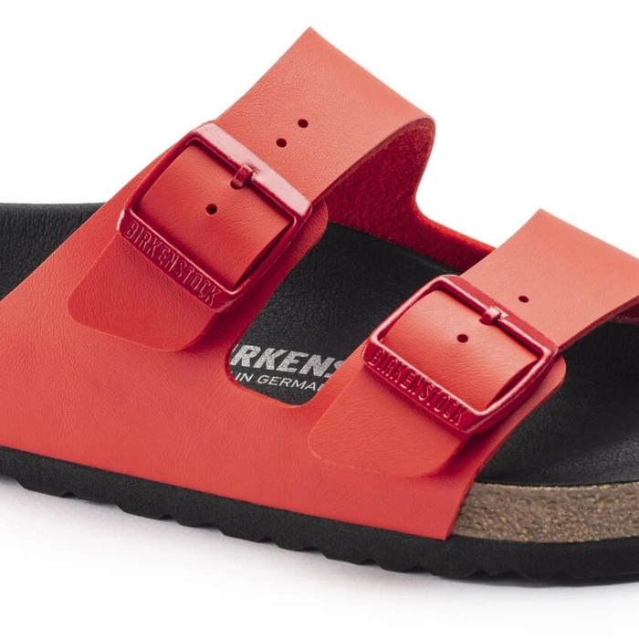 Klapki męskie Birkenstock Arizona BS regular czerwony r. 43