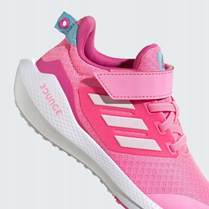 Buty dziecięce Adidas EQ21 Run 2.0 EL sportowe lekkie różowe r. 35
