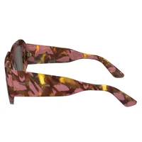 Okulary przeciwsłoneczne Calvin Klein CK23536s 663 havana damskie kocie oczy