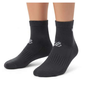 Skarpetki unisex Dare2B Essentials Fitness 2pak grafitowe r. 39-42