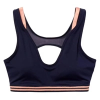 Top sportowy Lacoste Sport biustonosz treningowy granatowy r. M