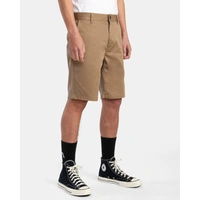 Spodenki męskie RVCA Weekend Stretch casualowe krótkie beżowe bawełniane r. W36