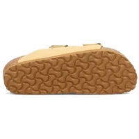 Klapki damskie Birkenstock Arizona BS regular vegan beżowe r. 38