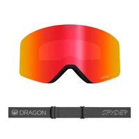 Gogle narciarskie unisex Dragon R1 OTG Grey snowboardowe szyby S1 / S4