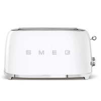 Toster na 4 kromki Smeg Biały TSF02CREU 50's Style  