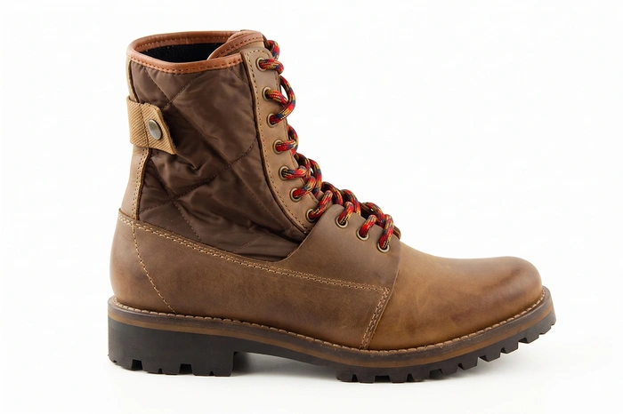 Buty męskie Tommy Hilfiger High Winter skórzane brązowe r. 41