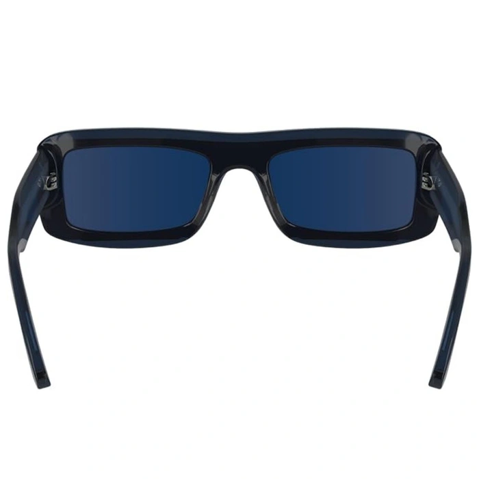 Okulary przeciwsłoneczne Calvin Klein CK24503S 438 niebieskie unisex prostokątne