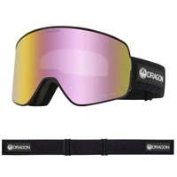 Gogle narciarskie Dragon NFX2 Icon Pink snowboardowe dwie szyby S4 + S1 unisex