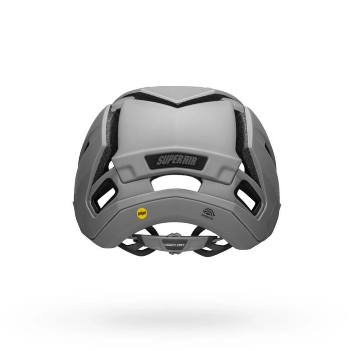 Kask rowerowy Bell Super Air Mips MTB szary unisex z odpinanym daszkiem