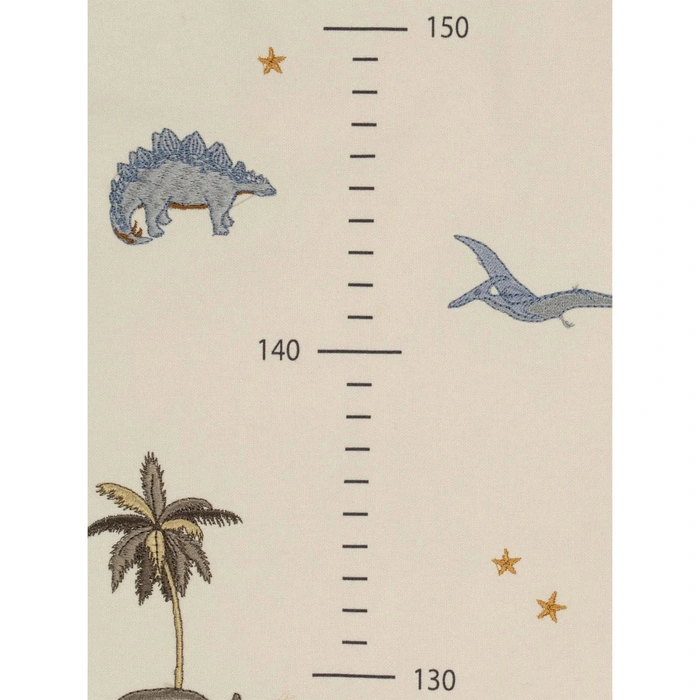 Miarka do mierzenia wzrostu dziecku KONGES SLOJD DINO bawełniana 160 cm