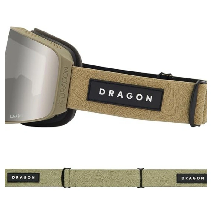 Gogle snowboardowe Dragon NFX MAG OTG Earth dwie szyby S3 + S1 unisex