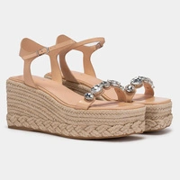 Sandały damskie Guess Osia espadryle na koturnie r. 38