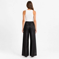 Spodnie damskie Zara Workwear jeansy szerokie czarne r. M
