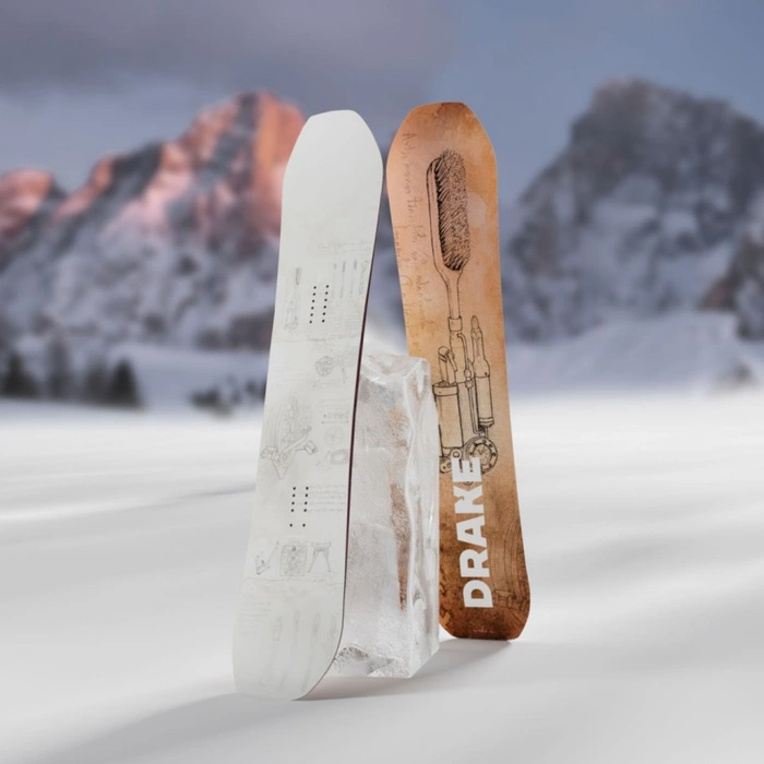 Deska snowboardowa męska Drake Battle Rusty 151 cm WIDE