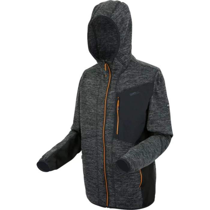 Bluza polar męski Regatta Alven szary bluza z kapturem r. S