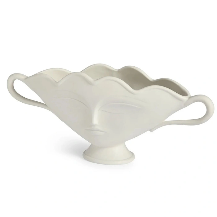 Waza porcelanowa Jonathan Adler Giuliette biała 39 cm