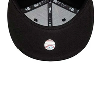 Czapka New Era 59FIFTY LA czarny fullcap z prostym daszkiem r. 6 1/2