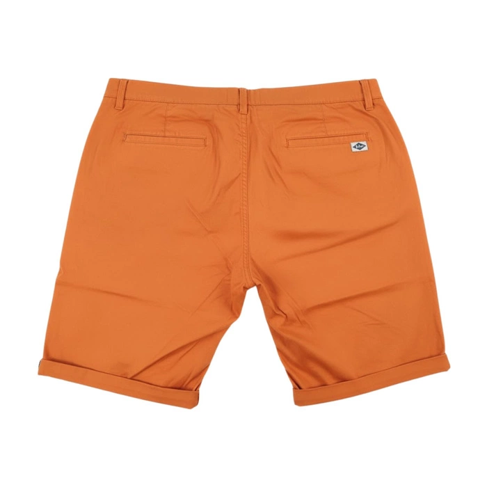 Spodenki męskie Lee Cooper Nasho chino bermudy pomarańczowe