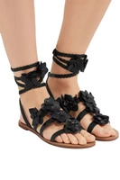 Sandały damskie Tory Burch Blossom Gladiator skórzane r. 36,5