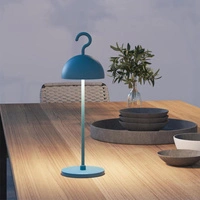 Lampa akumulatorowa Sompex Hook LED Outdoor niebieska