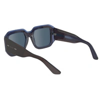 Okulary przeciwsłoneczne Calvin Klein CK23536s brązowe damskie kocie oczy