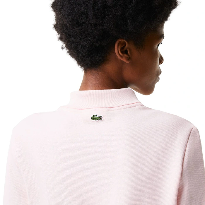 Koszulka damska Lacoste Lacoste Holiday Polo klasyczna różowa r. XS