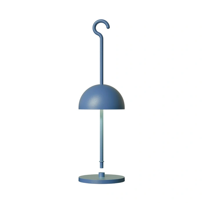 Lampa akumulatorowa Sompex Hook LED Outdoor niebieska