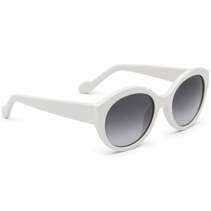 Okulary przeciwsłoneczne damskie Courreges CL1407 białe