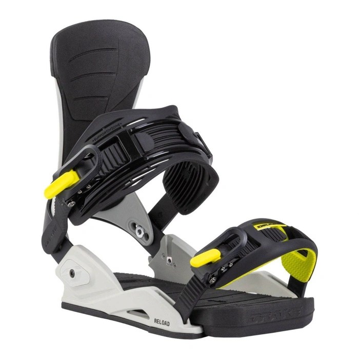 Wiązania snowboardowe Drake Reload szaro żółte r. M/L