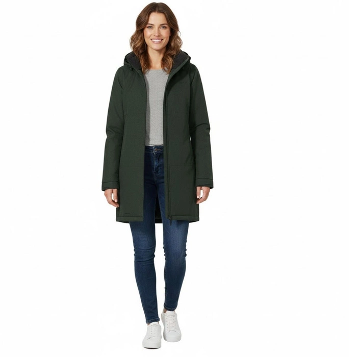 Płaszcz damski Vaude Limford Coat II zimowa parka zielone