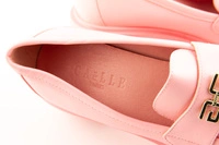 Buty damskie Gaelle Paris różowe skórzane mokasyny r. 37