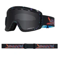 Gogle narciarskie Dragon D1 Rattle Can snowboardowe dwie szyby S2 + S1 unisex
