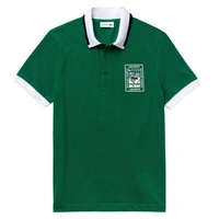 Koszulka męska Lacoste polówka klasyczna z zapieciem zielona r. XS
