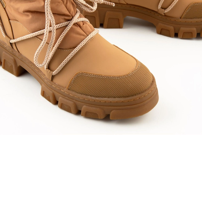 Buty damskie Tamaris Duo-tex wodoodporne zimowe śniegowce brązowe r. 41