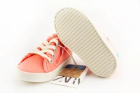 Tenisówki dziecięce Zara Kids koralowe z rybką