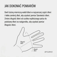 Rękawiczki rowerowe Giro Rivet CS długie czarne r. S