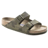 Klapki męskie Birkenstock Arizona bs regular z miękką wkładką moro r. 41