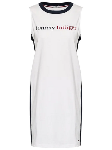 Sukienka damska Tommy Hilfiger Logo Crew codzienna